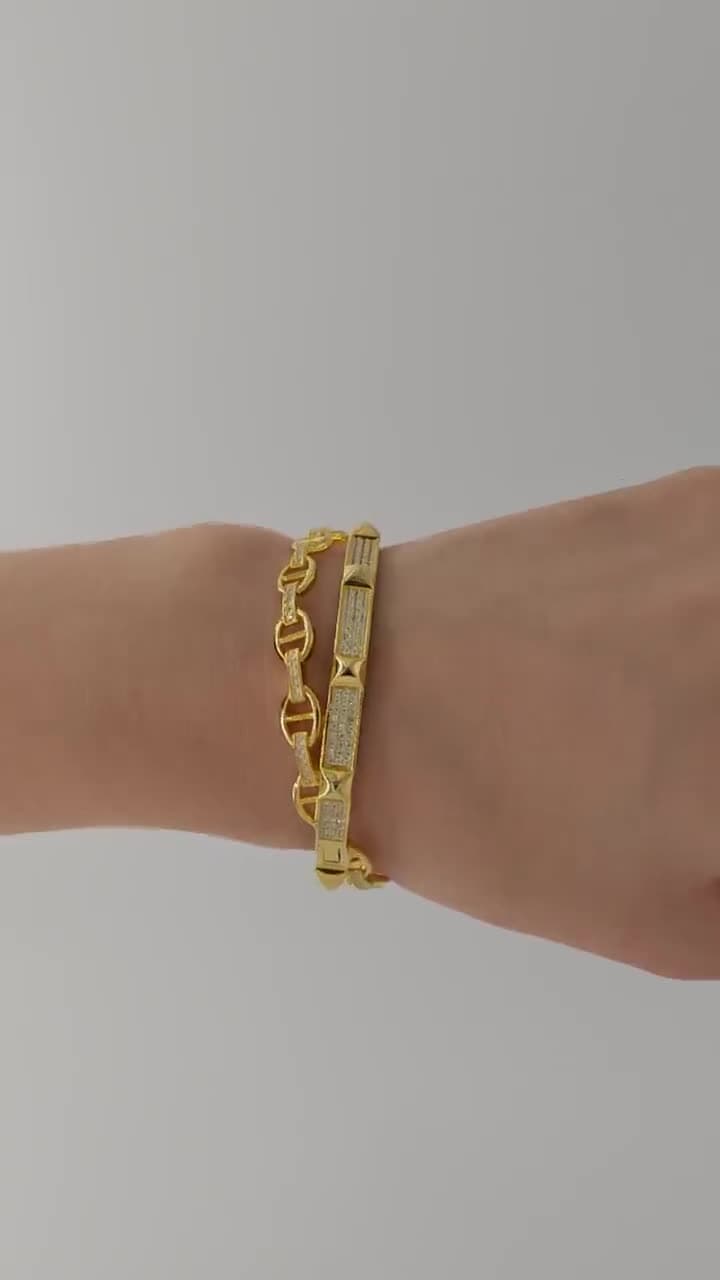 Серебряный браслет