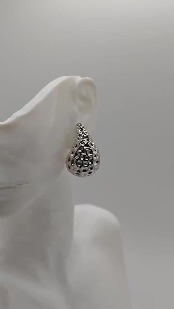 Серебряные серьги
