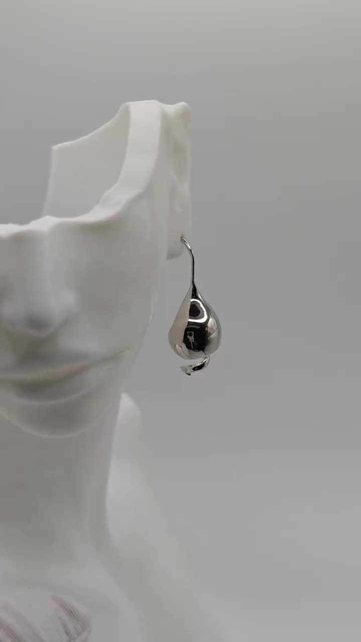 Серебряные серьги