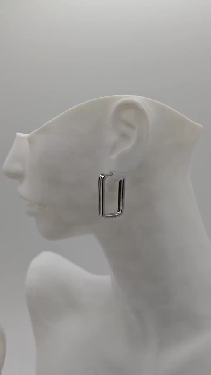 Серебряные серьги
