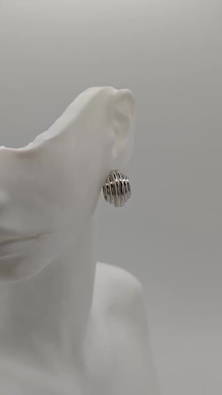 Серебряные серьги