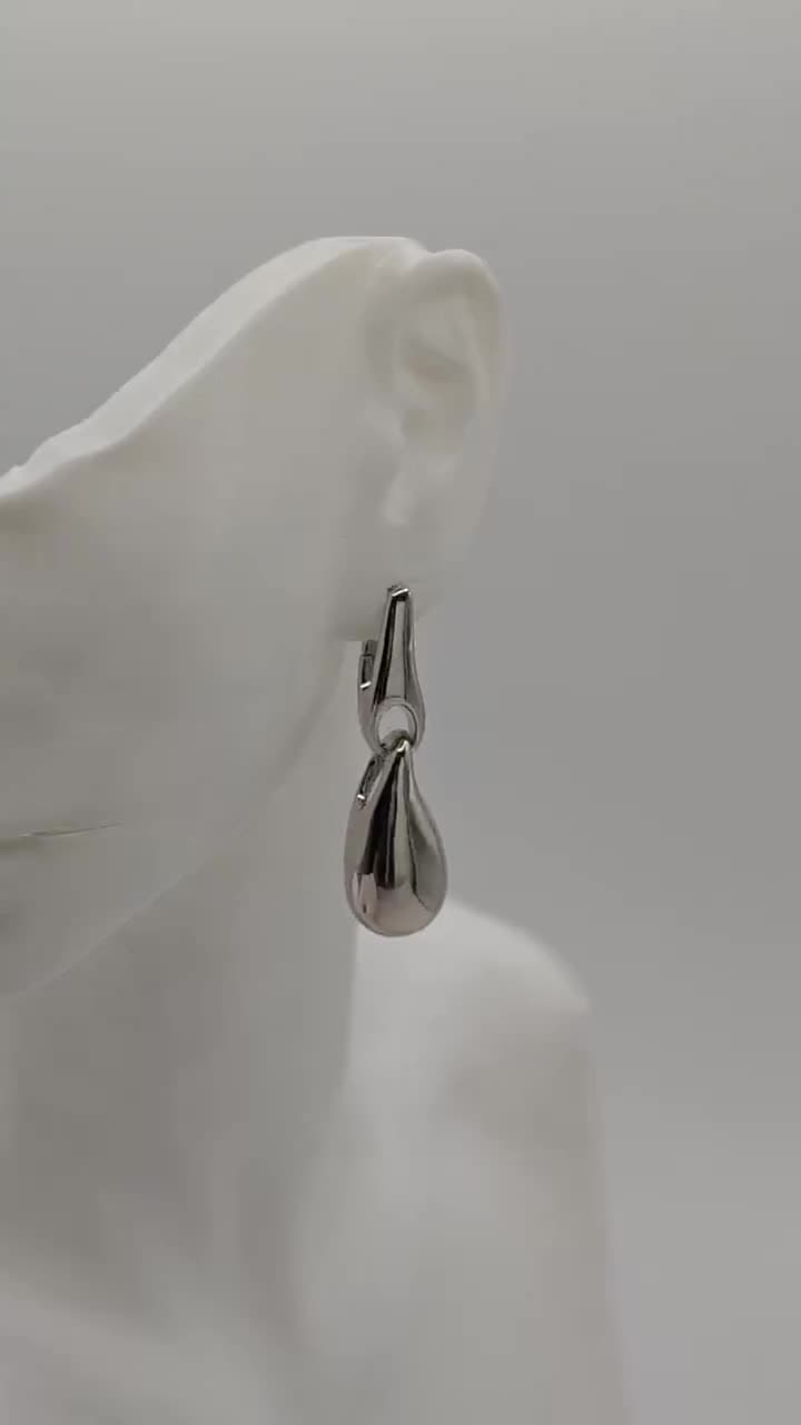 Серебряные серьги