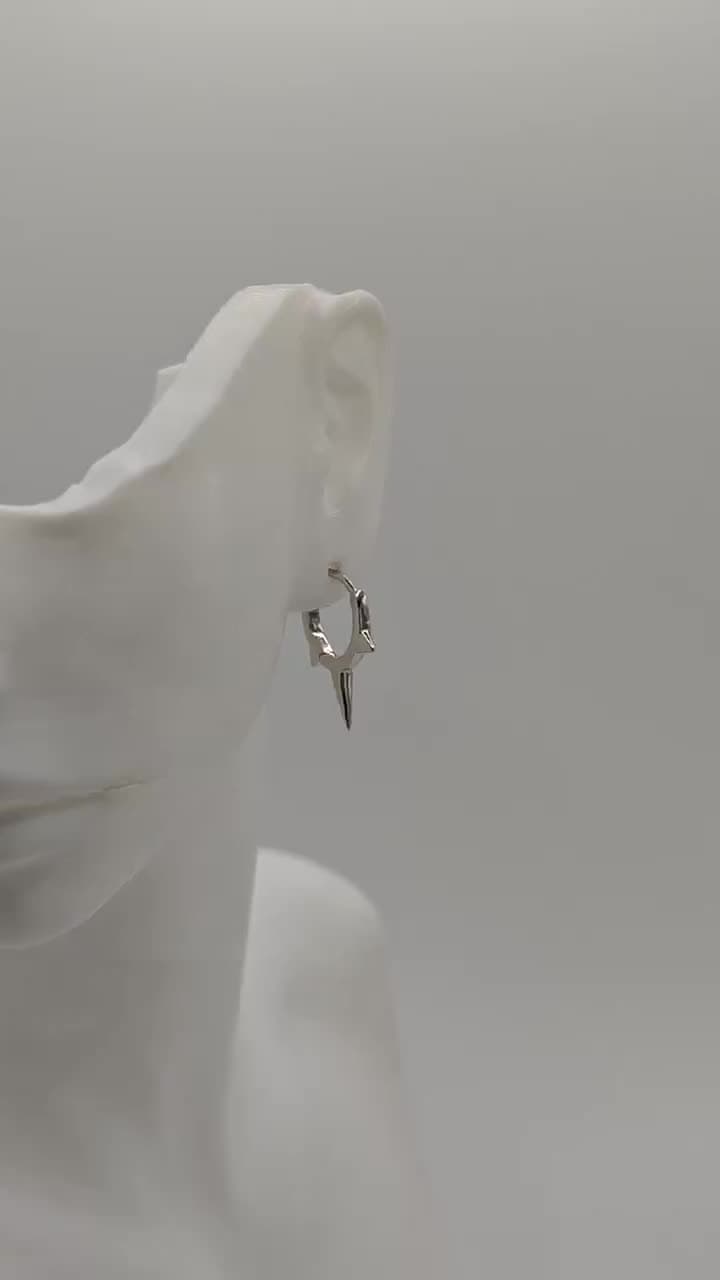 Серебряные серьги