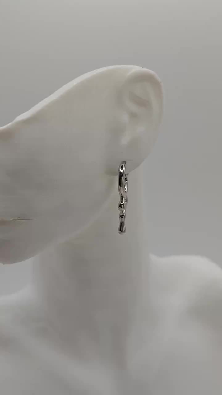 Серебряные серьги