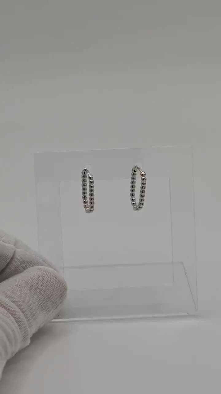 Серебряные серьги