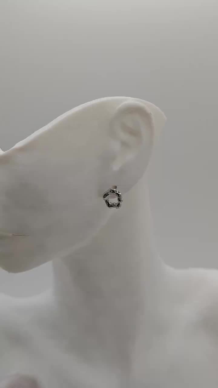 Серебряные серьги