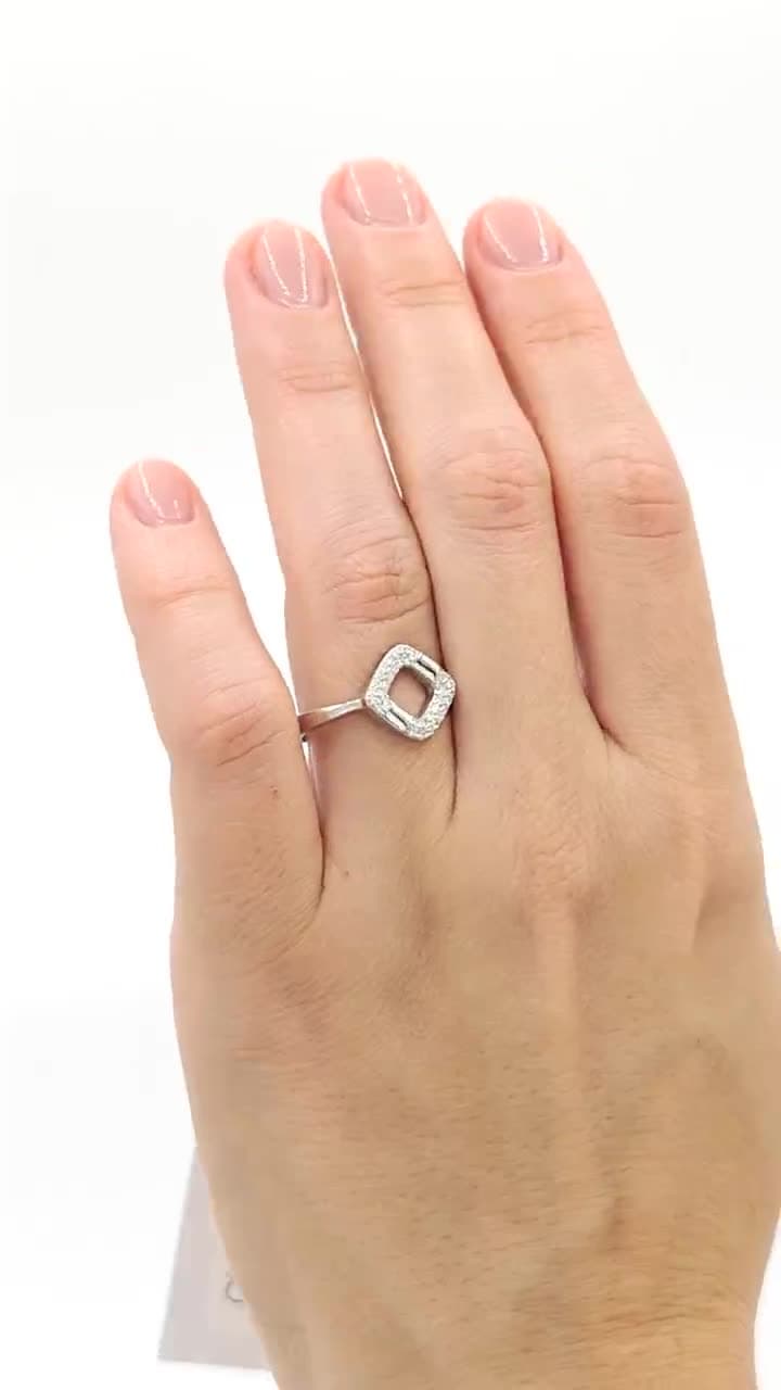 Серебряное кольцо
